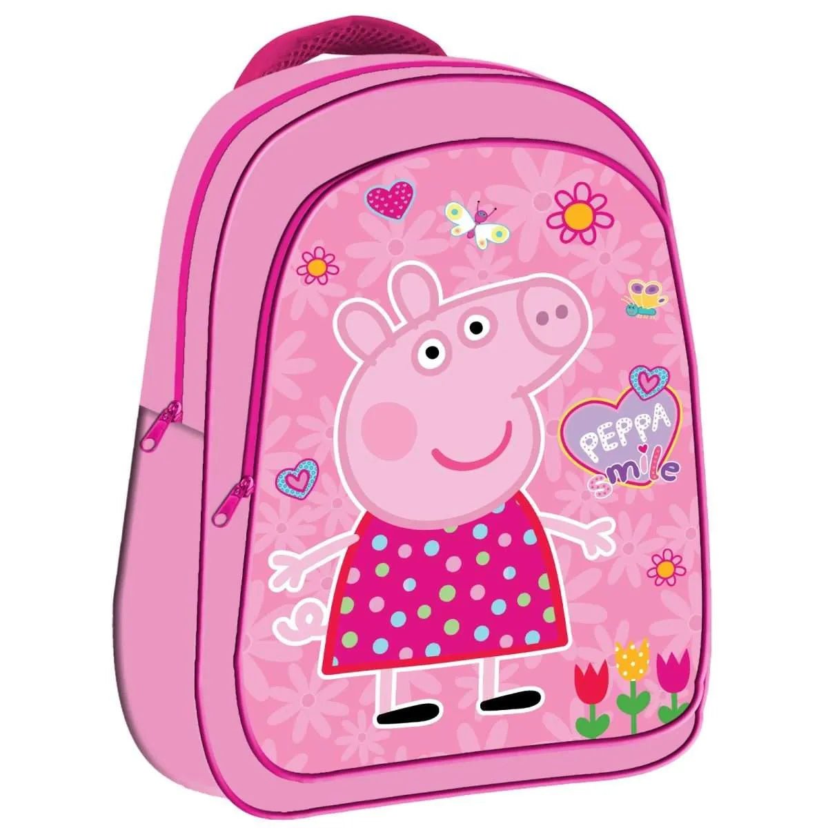 Peppa Pig A4 Premium School Bag - Carews.ie