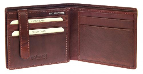 Golunski RF12 Leather Credit Card / Note Wallet with RFID Protection