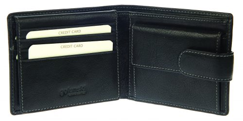 Golunski RF14 Leather Credit Card / Note and Coin Wallet with RFID Protection