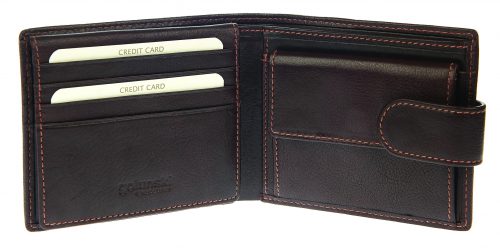 Golunski RF14 Leather Credit Card / Note and Coin Wallet with RFID Protection