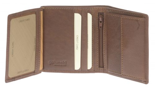 Golunski RF5 Card, Coin & Notes Wallet with RFID Protection