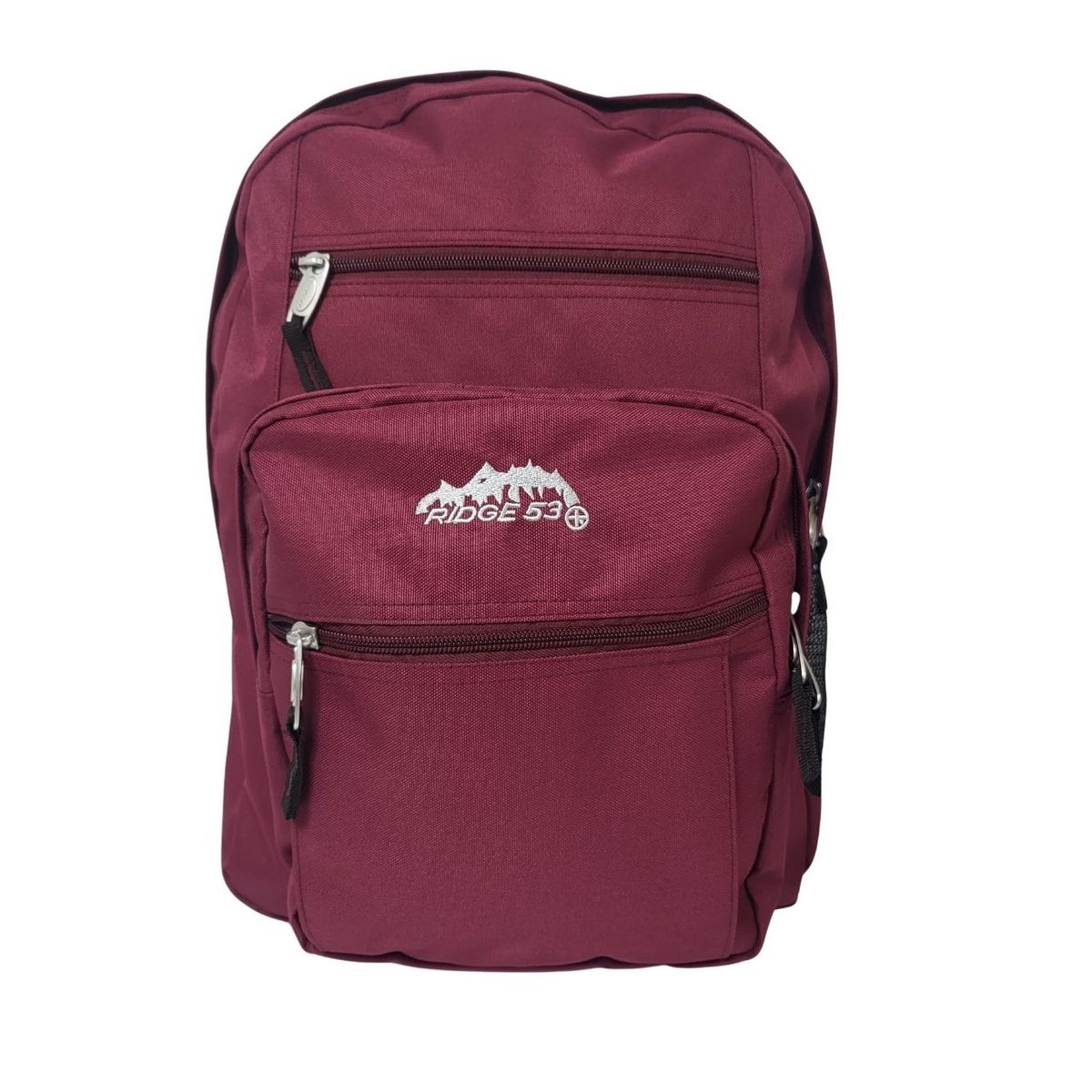 Ridge 53 College Large Capacity Secondary School Bag maroon Carews.ie