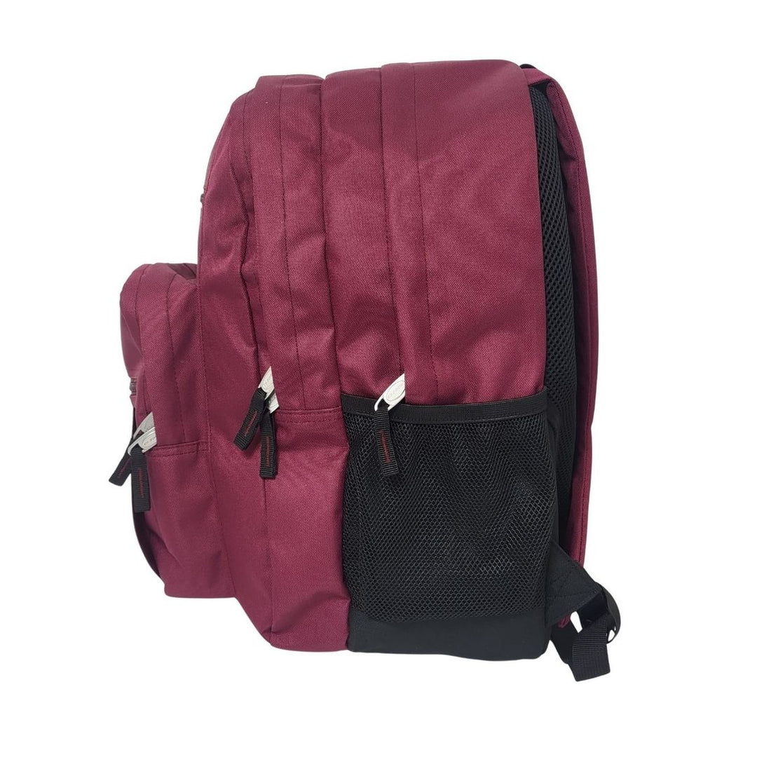 Ridge 53 College Large Capacity Secondary School Bag maroon - Carews.ie