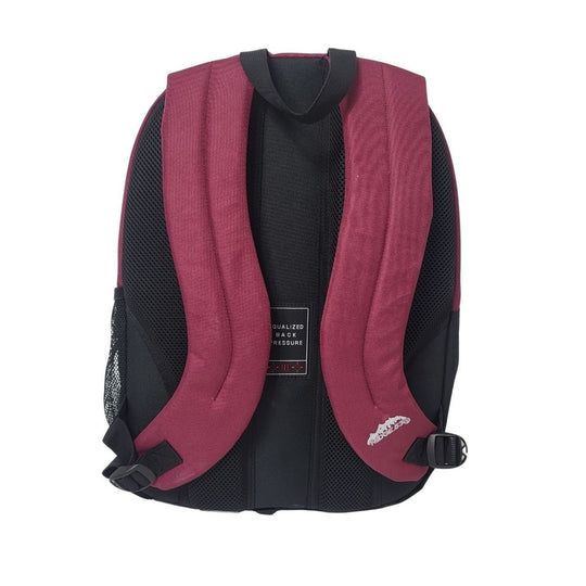 Ridge 53 College Large Capacity Secondary School Bag maroon - Carews.ie