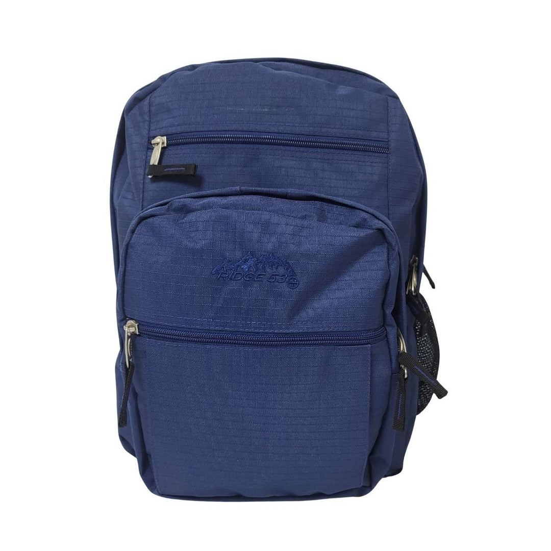 Ridge 53 College Large Capacity Secondary School Bag Navy - Carews.ie