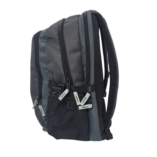 Ridge 53 Pearse Extra Large School Bag Charcoal - Carews.ie