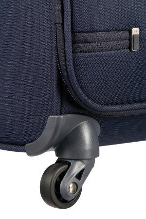 Samsonite Base Boost 55cm Navy 4 Wheel Cabin Suitcase Ryanair 55x40x20cm - Carews.ie