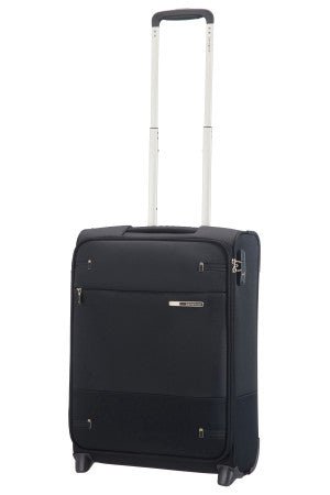 Samsonite Base Boost Black 55cm 2 Wheel Ryanair Cabin 55x40x20cm Suitcase Lighweight,10kg Packing Capacity - Carews.ie