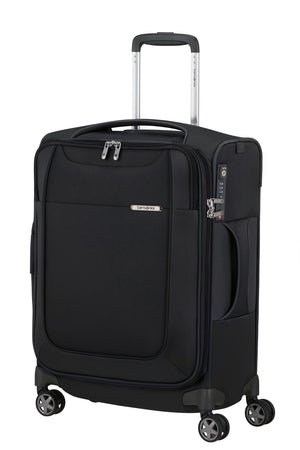 Samsonite D'Lite Black Expandable 4 Wheel Cabin Suitcase Laptop Sleeve - Carews.ie