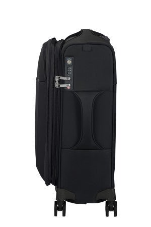 Samsonite D'Lite Black Expandable 4 Wheel Cabin Suitcase Laptop Sleeve - Carews.ie