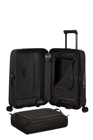 Samsonite Essens 55cm 4 Wheel Graphite Zipperless Cabin Suitcase - Carews.ie