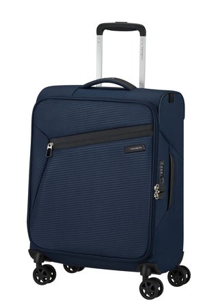 Samsonite Litebeam 55x40x20cm Lightweight Cabin Midnight Blue Ryanair & Aer Lingus Overhead Bag - Carews.ie