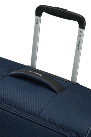 Samsonite Litebeam 66cm Medium Lightweight Suitcase Black - Carews.ie