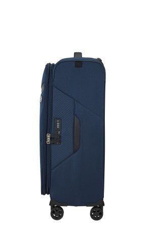 Samsonite Litebeam 66cm Medium Lightweight Suitcase Black - Carews.ie