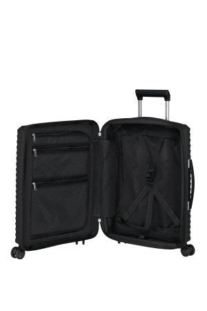 Samsonite Upscape 55x40x20cm/23 Expandable Black 4 Wheel Hardshell Lightweight Suitcase Cabin Bag 10kg Packing Capacity Ryanair - Carews.ie