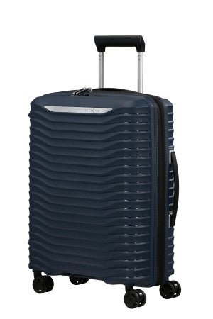 Samsonite Upscape 55x40x20cm/23 Expandable Blue Nights 4 Wheel Hardshell Lightweight Suitcase Cabin Bag - Carews.ie