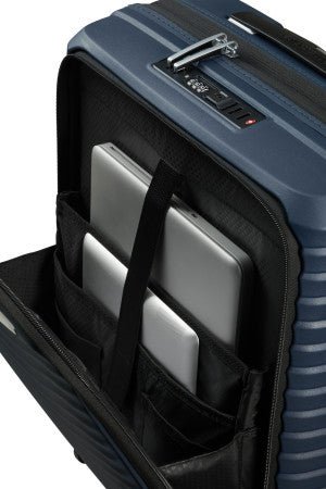 Samsonite Upscape Cabin Suitcase Easy Access Laptop Blue Night - Carews.ie