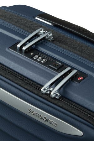 Samsonite Upscape Cabin Suitcase Easy Access Laptop Blue Night - Carews.ie