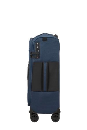 Samsonite Vaycay 55x40x20cm Cabin 4 Wheel Spinner Navy Blue Ryanair & Aer Lingus - Carews.ie