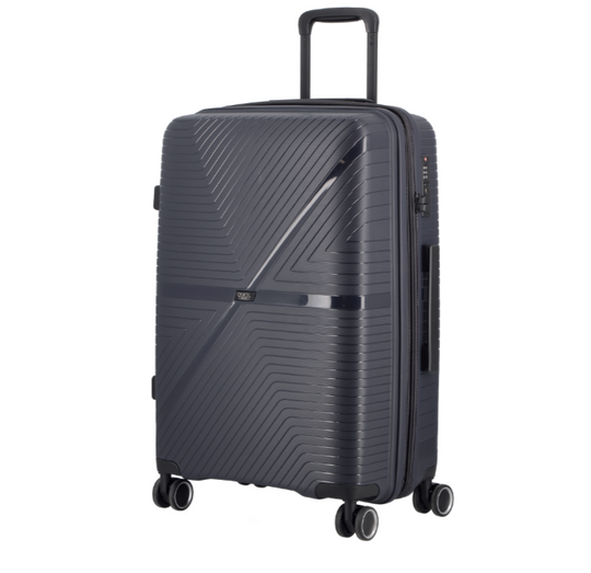 Jump Oskol Pulsar Expandable 65cm Medium Expandable Suitcase - Navy