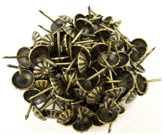 Upholstery Daisy Nail Tack Stud Antique Bronze