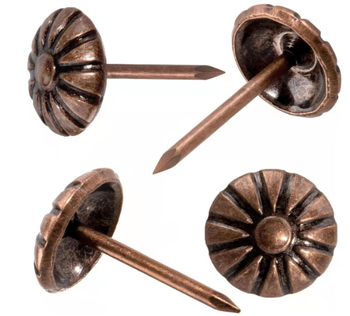 Upholstery Daisy Nail Tack Stud Antique Bronze